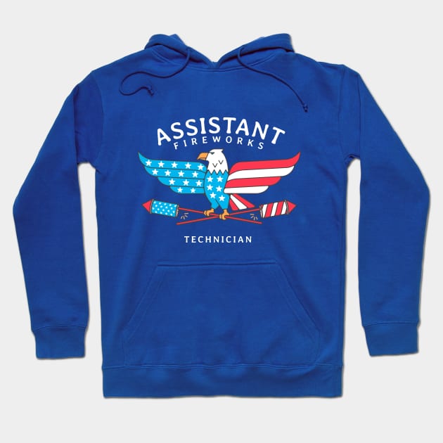 Assistant Fireworks Technician Hoodie by BodinStreet